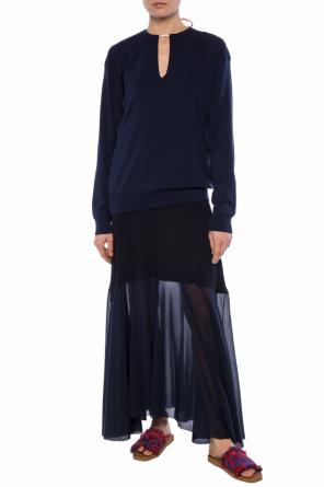 Sweater with decorative drawstrings, zdjęcie 2 Sweater with decorative drawstrings od Chloe